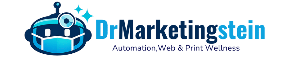 Dr Marketingstein - AUTOMATION, WEB & PRINT WELLNESS